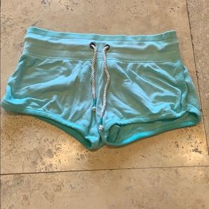 Aeropostale Turquoise Ombré Beachy Shorts Size S/P